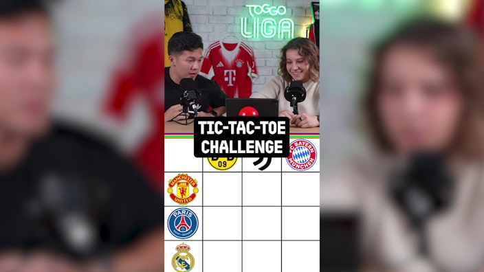 TOGGO Liga Shorts TicTacToe mit Sonja & Nick