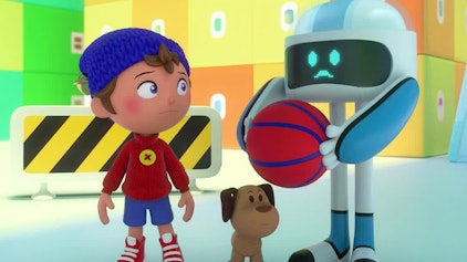 Noddy, der kleine Detektiv Der Fall des verstellten Basketballkorbs