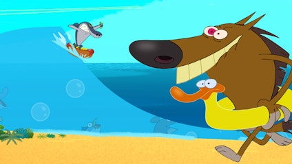 Zig & Sharko Wahnsinniger Wellenritt