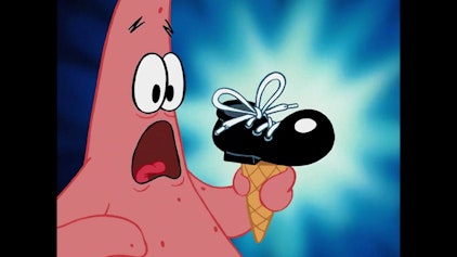 SpongeBob Schwammkopf Hey, dein Schuh ist offen