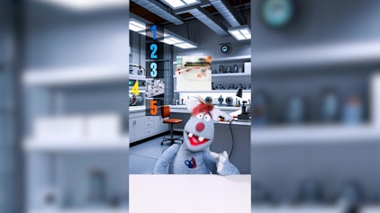 Woozle Shorts Wichtigste Gegenstände im Labor