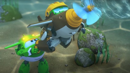 Super Wings Gewirbelt und gefischt!