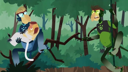 Go Wild! - Mission Wildnis Der Alarm der Nasenaffen