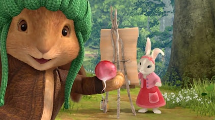 Peter Hase Die Geschichte von der ersten blauen Glockenblume