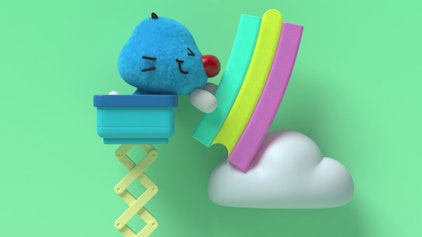 Oggy Oggy Katzenbogen am Himmel