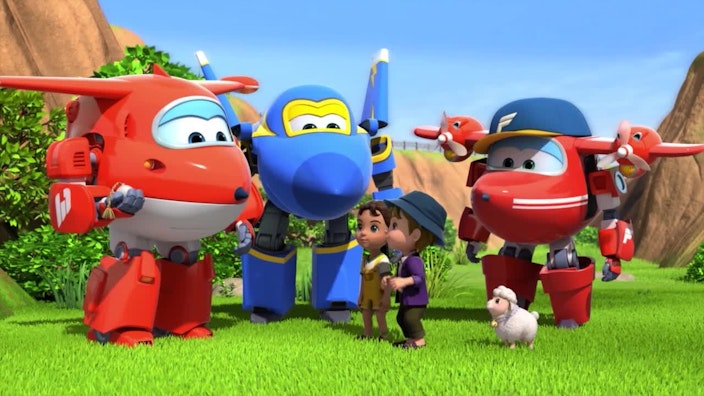 Super Wings Der Hirte und seine Schafe