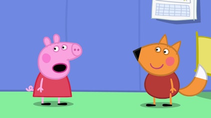 Peppa Pig Wohnen über den Läden
