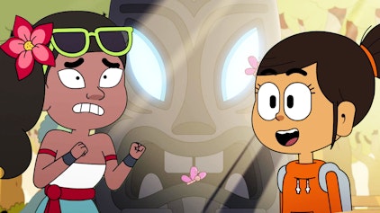 Voll zu spät! Die Statue