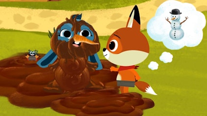 Woodiehoo Schneemann bauen | Freddy wünscht sich Schnee