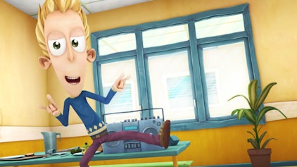 Angelo: Geschichten von der Seitenlinie Butterfinger, der Star der Schule