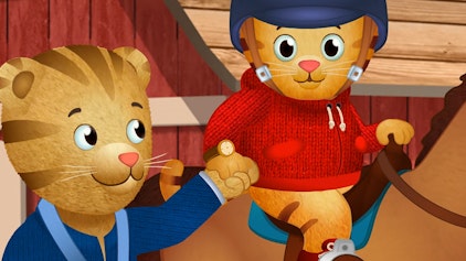 Der kleine Tiger Daniel Daniel und Merle auf dem Bauernhof / Das Feuerwerk