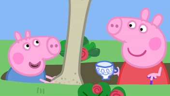 Peppa Pig Der Gartenteich von Opa Wutz