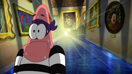 Die Patrick Star Show Einbrecher und Geister