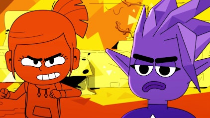 Voll zu spät! Die Farbendiebin