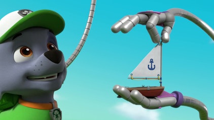 PAW Patrol - Helfer auf vier Pfoten Rasende Roboter-Handtasche außer Kontrolle