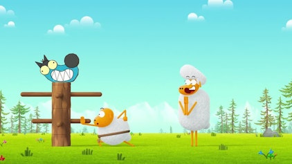 Karate Schaf Wandas Schüler