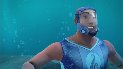 Die Nektons - Abenteurer der Tiefe Die Megamuschel