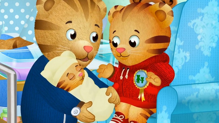 Der kleine Tiger Daniel Das Baby ist da