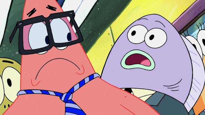 SpongeBob Schwammkopf Manager Patrick