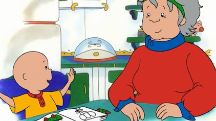 Caillou Die Überraschungsparty / Caillous Albtraum / Caillous Computer / Caillous große Entdeckung