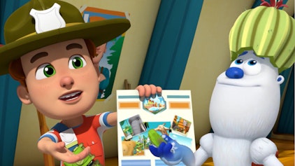 Ranger Rob Ein tierisches Titelbild für die Zeitung