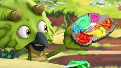 Gigantosaurus Ein Spielzeug für Marsh