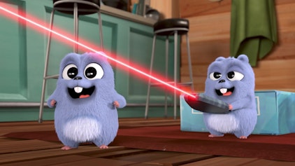 Grizzy & die Lemminge Lemming Zorbing