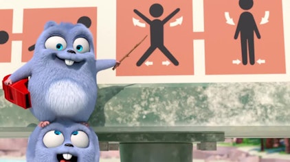 Grizzy & die Lemminge - Kurze Clips Fitness-Lemminge