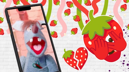 Woozle Shorts Erdbeerentstrunker