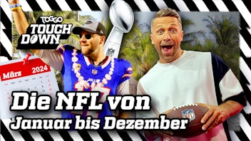 TOGGO Touchdown Die NFL von Januar bis Dezember