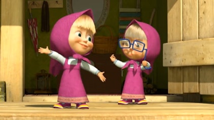 Mascha und der Bär Eine zu viel