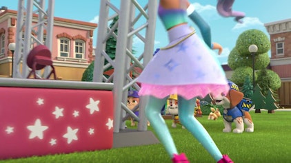 Rubble & Crew Die Crew findet einen Platz für Friedas Bühne