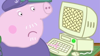 Peppa Pig Der Computer von Opa Wutz