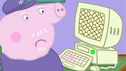 Peppa Pig Der Computer von Opa Wutz