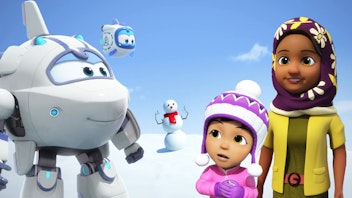 Super Wings Winter in der Wüste