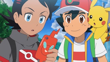 Pokémon Reisen: Die Serie / 23 Ein knisternder Raid-Kampf!
