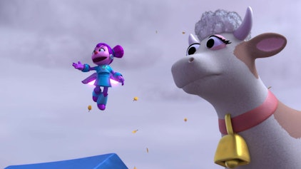 Sesame Street's Mecha Builders Der Muh!-mzug