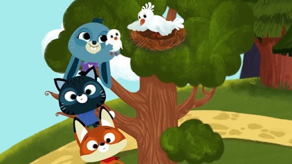 Woodiehoo Baby-Vogel | Die Woodies retten einen Baby-Vogel