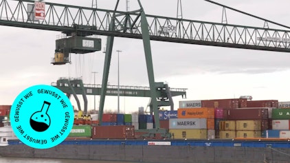 GEOLINO TV - Kurze Clips 14: Der Weg des Containers zum Hafen