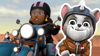 PAW Patrol - Helfer auf vier Pfoten Die Moto Patrol und Bürgermeisterin Schlechtherz