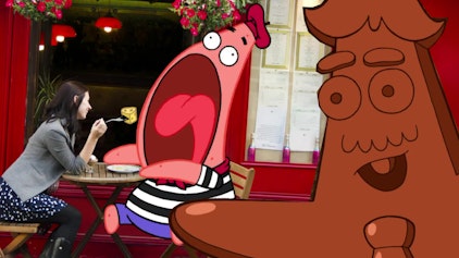 Die Patrick Star Show Zu Hause, auf der Flucht