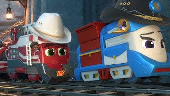 Mighty Express - Superschnelle Zugfreunde Der rote Sheriff