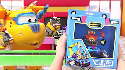 Super Wings Chaos in der Spielzeugfabrik