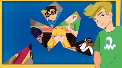 5 Freunde Splitter Puzzle