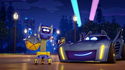 Batwheels Ein Kätzchen auf Rädern