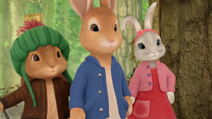 Peter Hase Die Geschichte von Knusper und den Sonnenblumenkernen