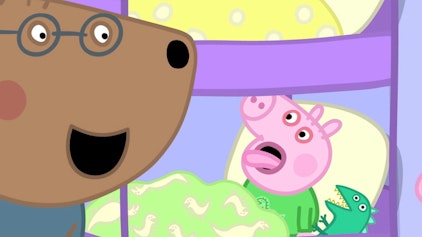 Peppa Pig Schorsch hat sich erkältet
