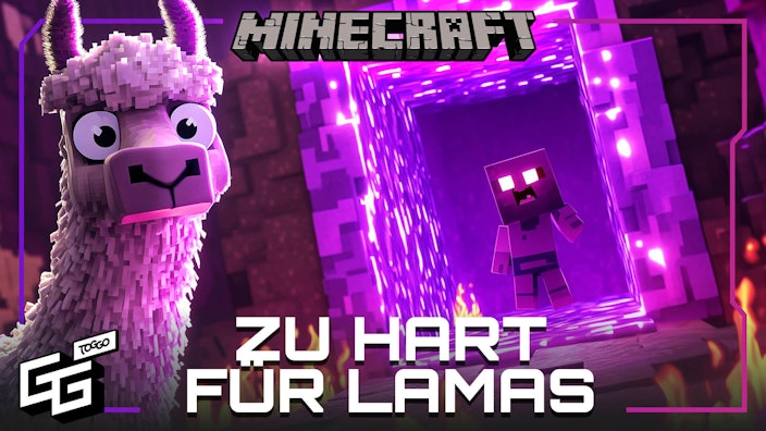 Minecraft Mutig oder verrückt? Lamas im Nether! | Minecraft Folge 33