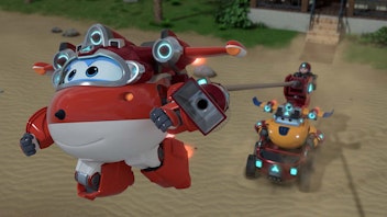 Super Wings Fliegende Schildkröten