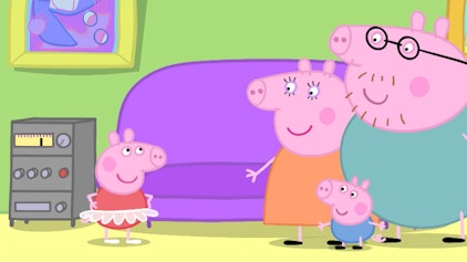 Peppa Pig Ballettunterricht